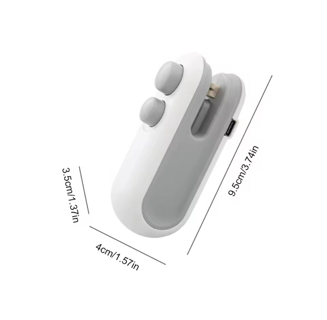 Rechargeable Plastic Bag Sealing Machine, 2 In 1 Mini Heat Bag Sealing Machine, Handheld Plastic Bag Heat Sealer Rechargeable Plastic Bag Sealing Machine, 2 In 1 Mini Heat Bag Sealing Machine, Handheld Plastic Bag Heat Sealer